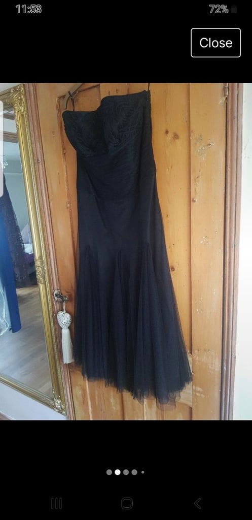 Monsoon Black Dress 14
