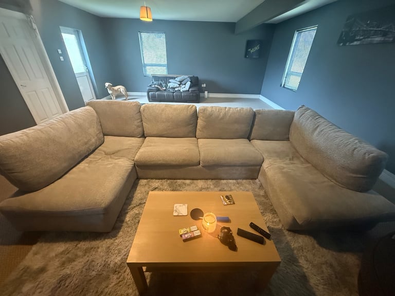 L shaped sofa
