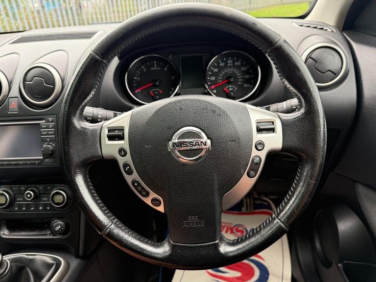 2010 NISSAN QASHQAI N-TEC DCI SUV BLACK DIESEL