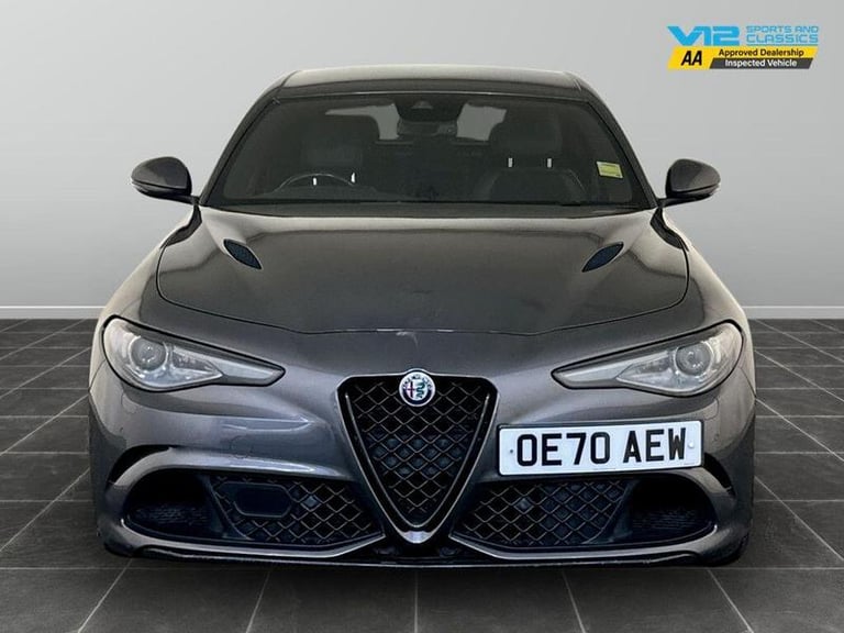 2020 Alfa Romeo Giulia 2.9 V6 Bi-Turbo Quadrifoglio Auto Euro 6 (s/s) 4dr Automatic Saloon Petrol...