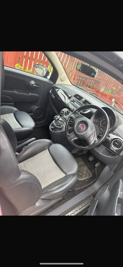 Fiat, 500, Hatchback, 2008, Manual, 1242 (cc), 3 doors