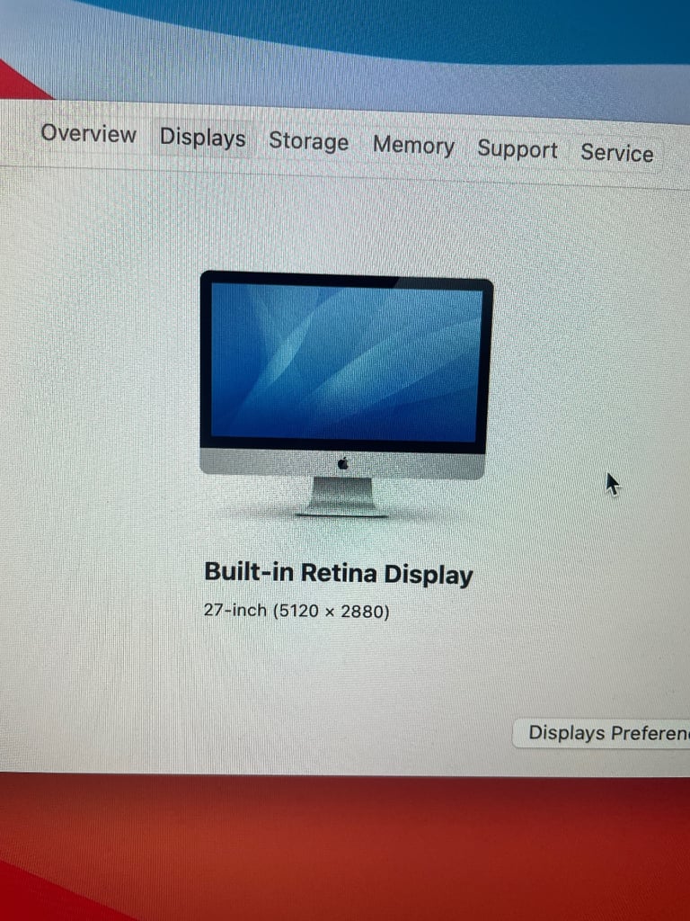 Imac 2017 27inch 5k 3.5mz 64gb 3TB