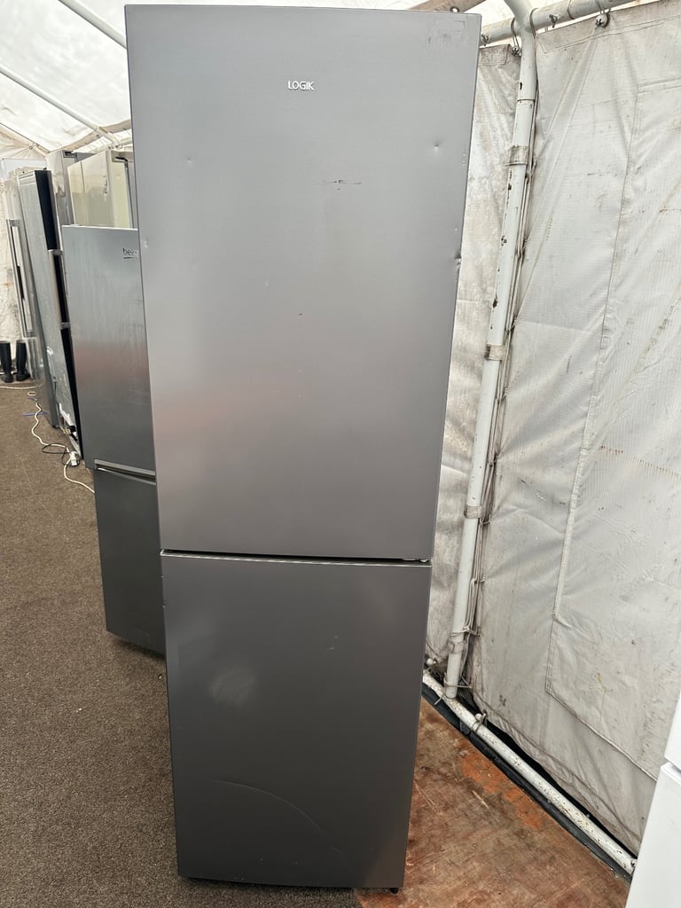 image for Logik tall silver good condition frost free fridge freezer 