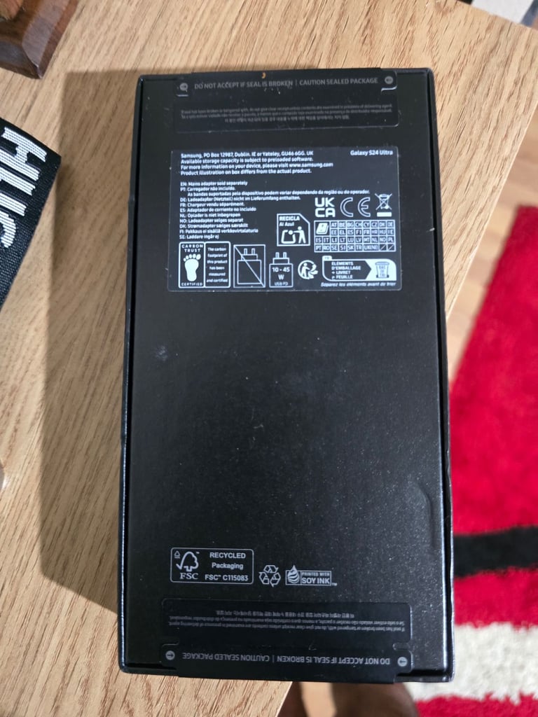 Samsung galaxy s24 ultra 1tb titanium black 