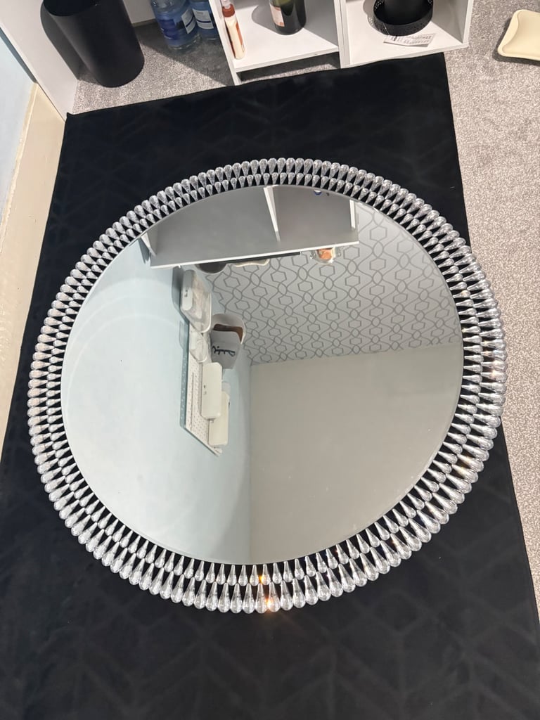 100cm Dunelm mirror / extra large mirror / decorative wall mirror