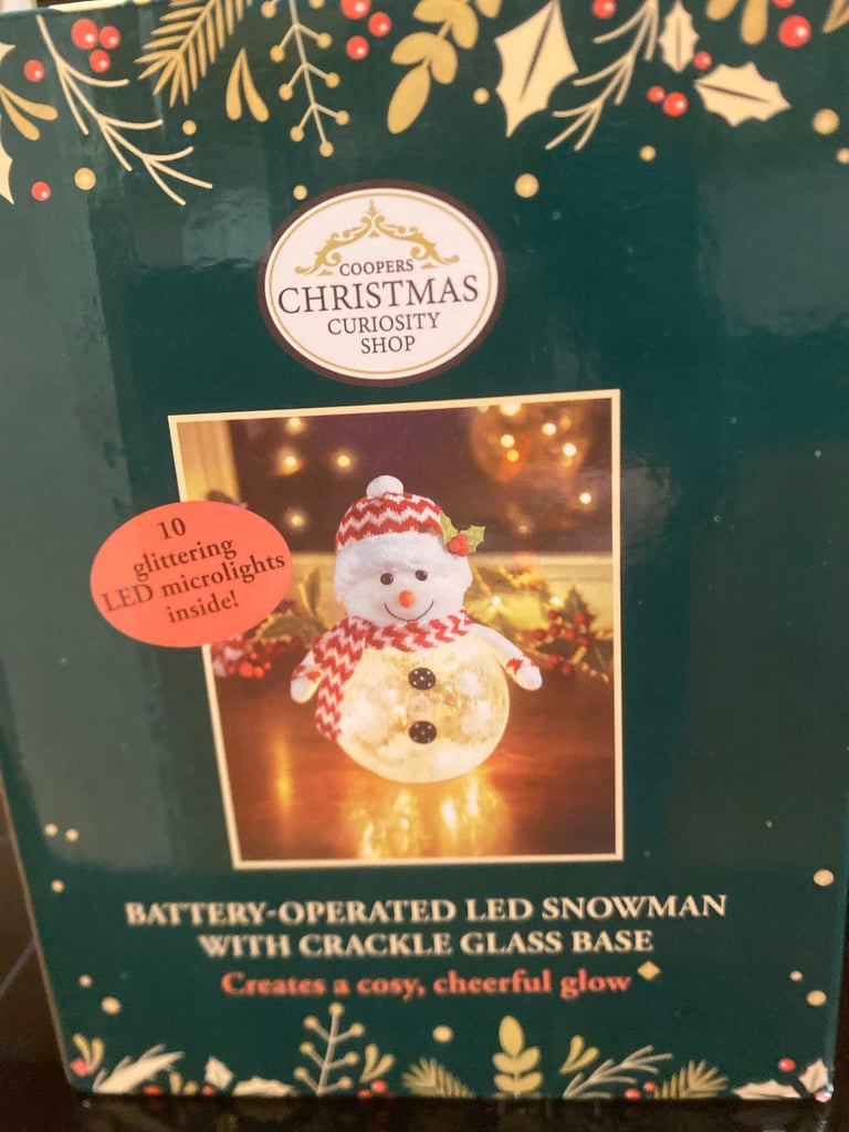 Light up snowman 