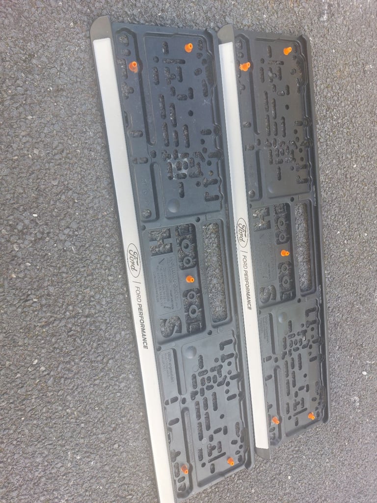 image for Ford Number plate holders 