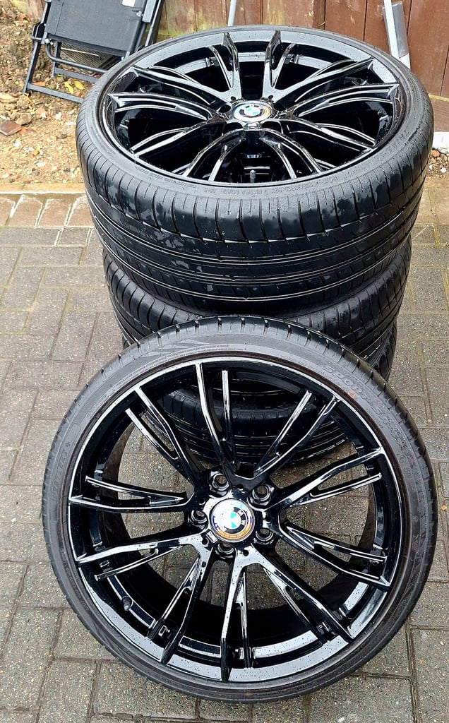 BMW M Performance style 732M 20inch Alloys (staggered) in Gloss Black