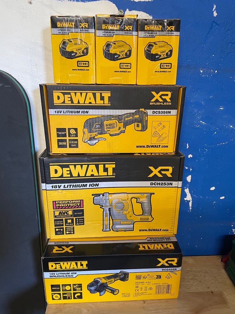 image for Dewalt 18v brushless xr bundle