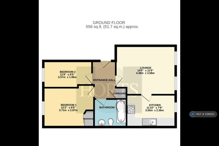2 bedroom flat in Lion Court, Northampton, NN4 (2 bed) (#1391930)