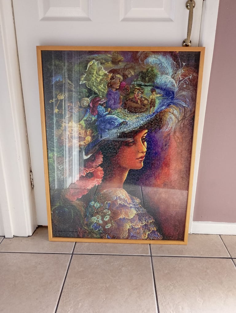 image for Framed jigsaw puzzle (hat of dreams )