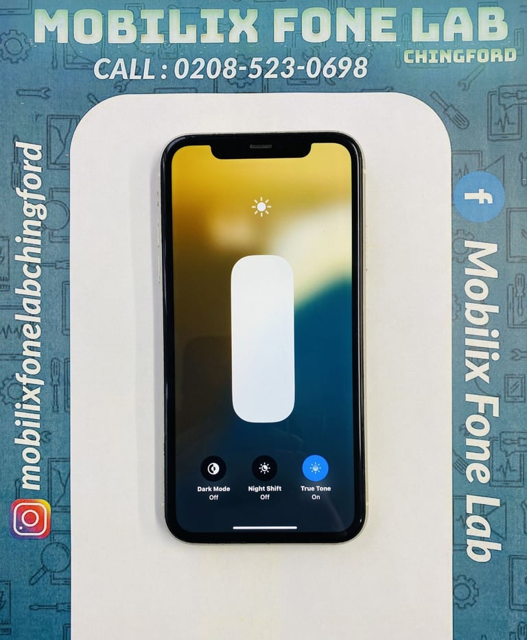 Apple iPhone 11 64GB White Unlocked Battery Health 100% Face ID Working Latest iOS 26.0.1
