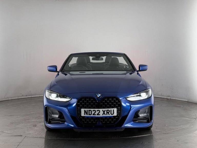 2022 BMW 4 Series 2.0 420i M Sport Auto Euro 6 (s/s) 2dr Convertible Petrol Automatic
