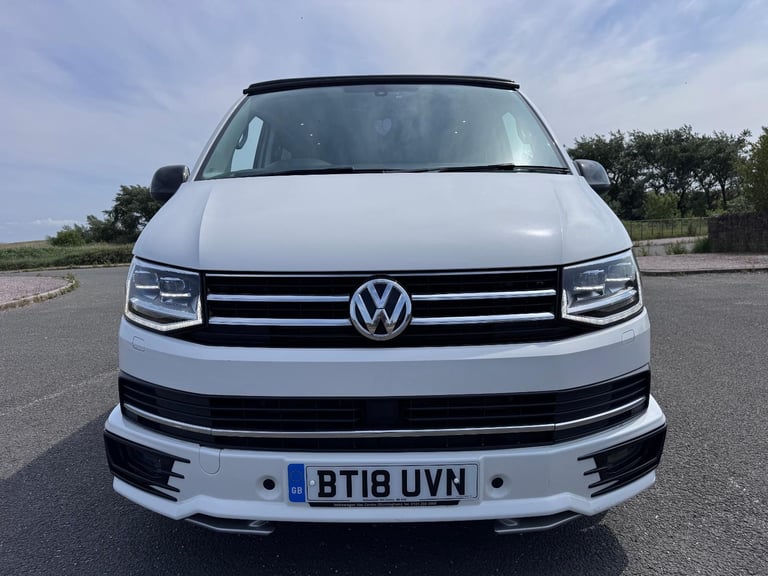 2018 VOLKSWAGEN TRANSPORTER T6 SPORTLINE 204BHP DSG. POP TOP. SOLAR.NO VAT