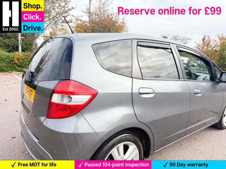2013 Honda Jazz 1.4 i-VTEC ES Plus Hatchback 5dr Petrol CVT Euro 5 (99 ps) HATCHBACK Petrol Autom...