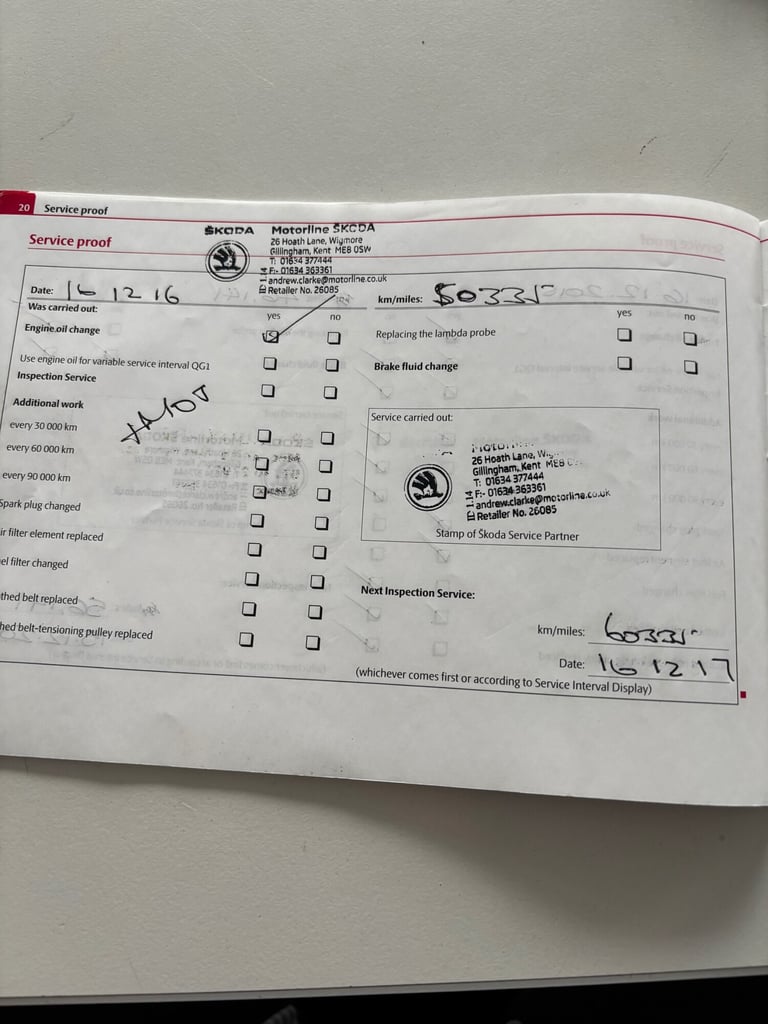 2009 Skoda Roomster 1.4 16V SE 5dr MPV Petrol Manual