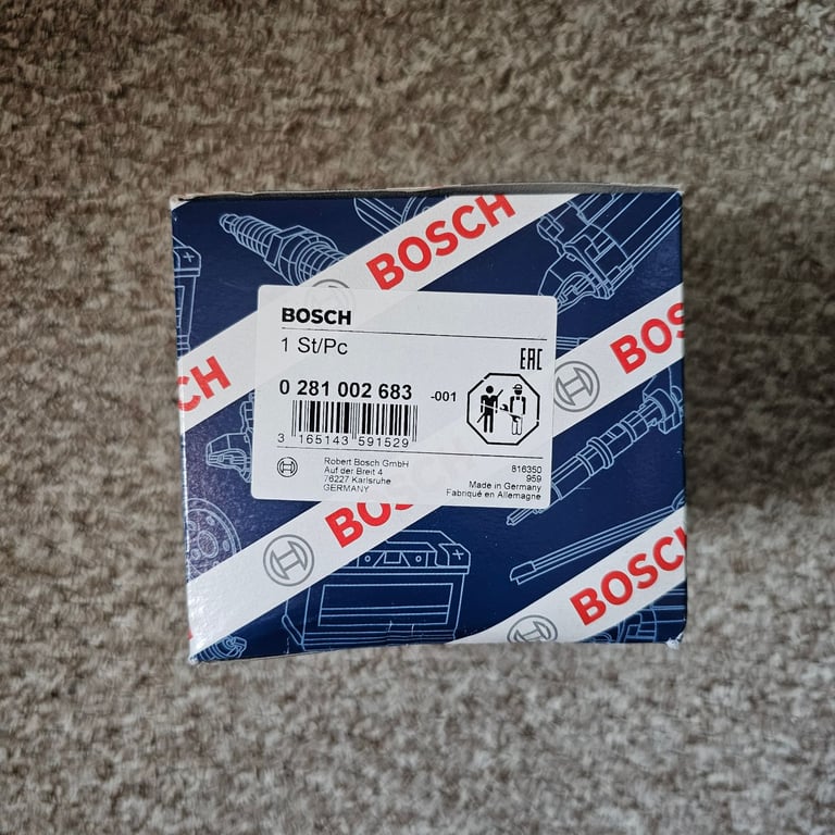 image for Bosch Mass Air Flow Sensor Saab/Fiat /Vauxhall 