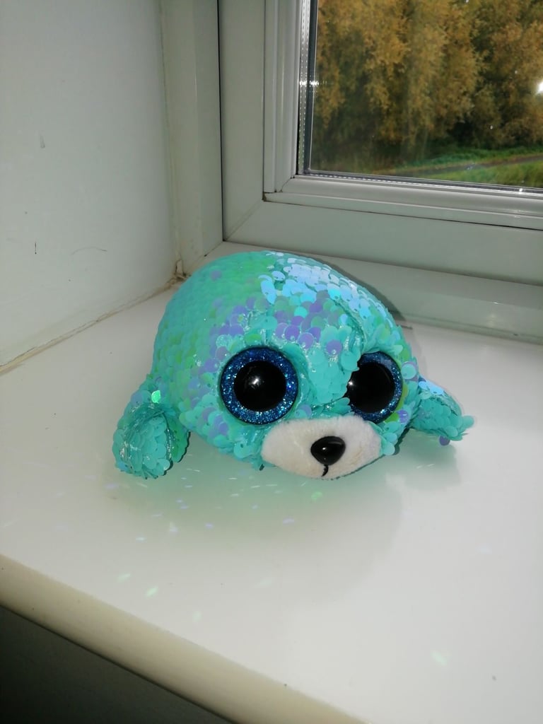 image for TY Sequinned seal toy 