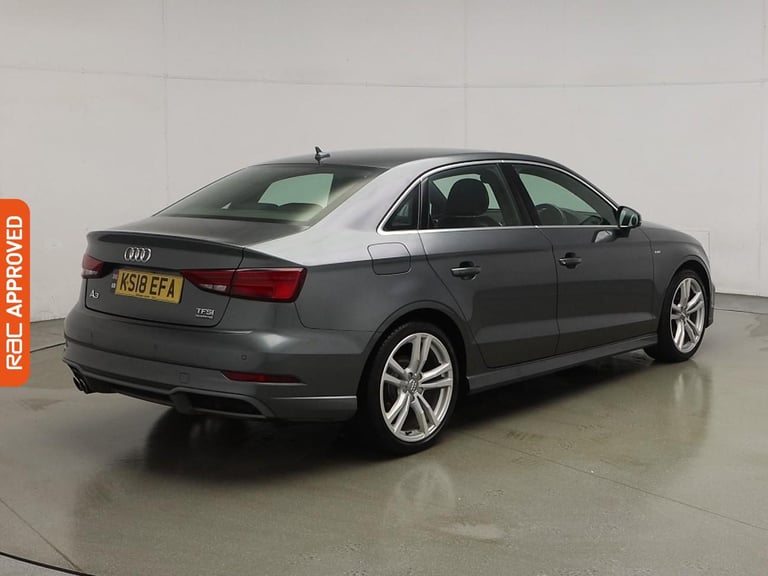 2018 Audi A3 2.0 TFSI Quattro S Line 4dr S Tronic SALOON PETROL Automatic