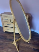 Dressing Room Mirror with Stand