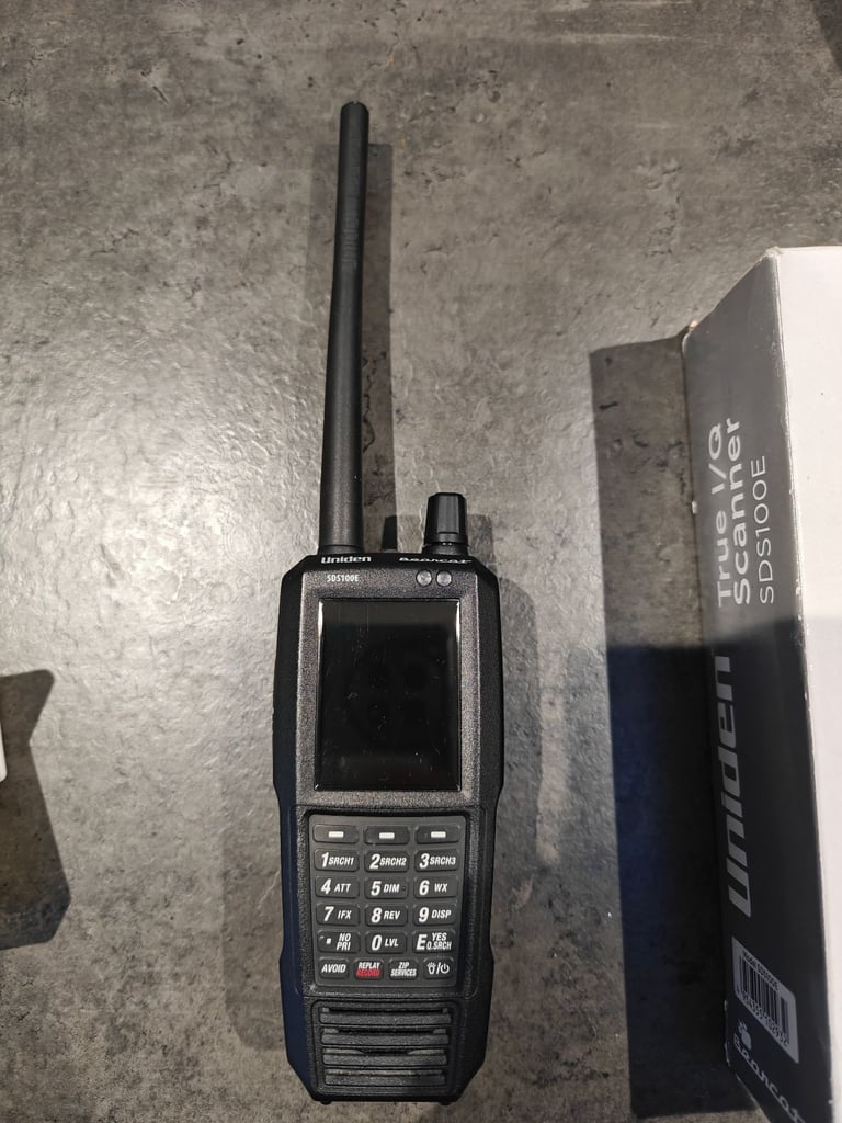 Uniden SDS100E DMR+NXDN activated radio scanner