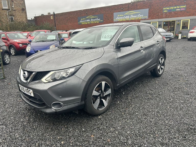 2016 Nissan Qashqai 1.2 DiG-T N-Connecta 5dr HATCHBACK Petrol Manual