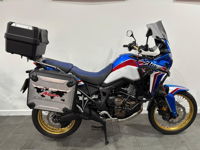 2019 Honda CRF1000 DCT Africa Twin, Givi Screen, Givi Crash Bars, Heated Grips