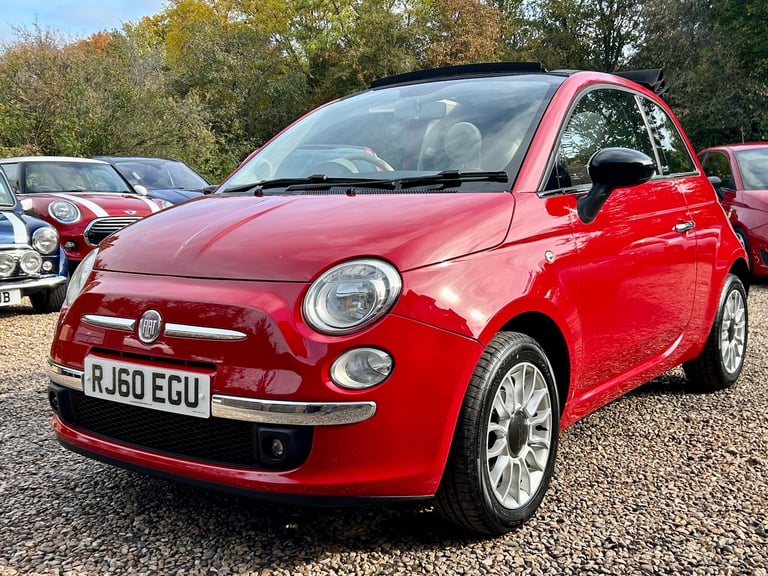 2011 Fiat 500c 1.2 Lounge Convertible 2dr Petrol Manual Euro 5 (69 bhp) Petrol