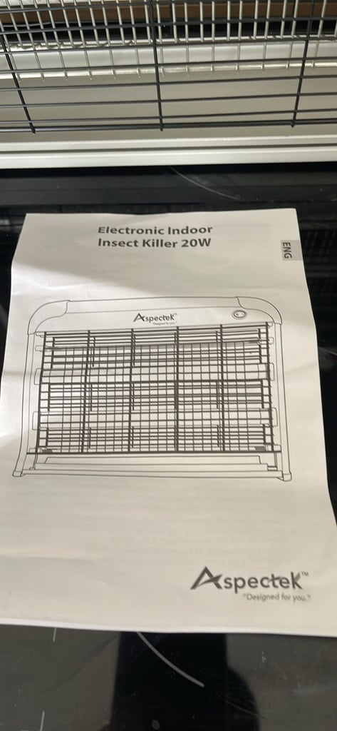 Aspectek Electronic Indoor Insect Killer 20W