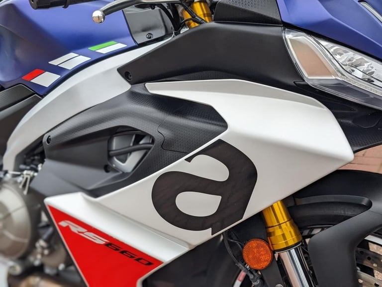APRILIA RS660 2025 - NEW FRONT TYRE - FRESHLY SERVICED - TAIL TIDY - RAD GUARD