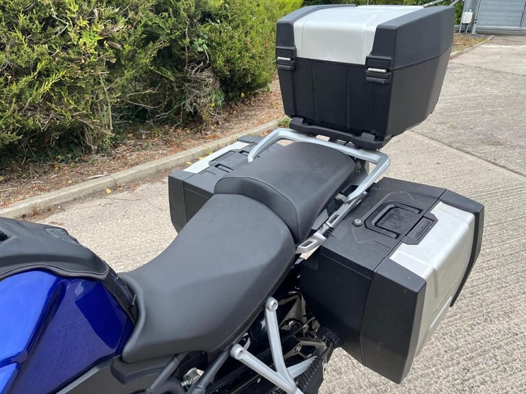 2012 12 TRIUMPH EXPLORER 1215 BLUE TIGER 1200 ADVENTURE TOURER FULL LUGGAGE