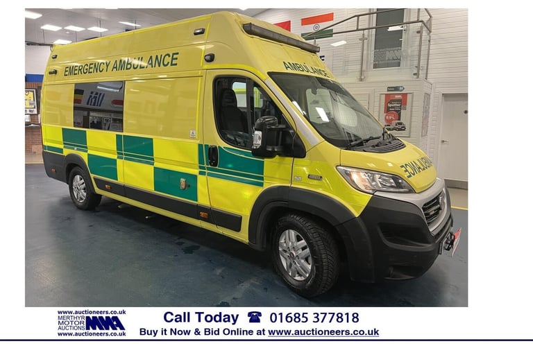 2017 Fiat Ducato 42 MAXI 3.0 MULTIJET POWER 180PS AMBULANCE / CAMPER NA DIESEL Manual