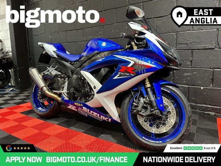 image for 2010 10 SUZUKI GSX-R600 FINANCE SPECIALISTS APPLY NOW