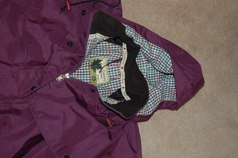 Ladies Country estate Windsor size 16 Coat - Purple 