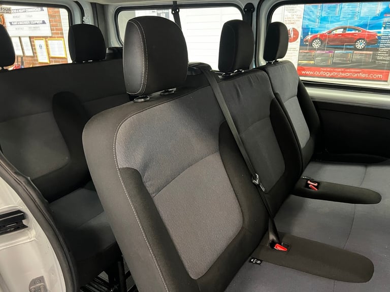 2018 Vauxhall Vivaro L2 1.6CDTI 120PS 9 SEAT LWB MINIBUS (EURO 6) MPV Diesel Manual