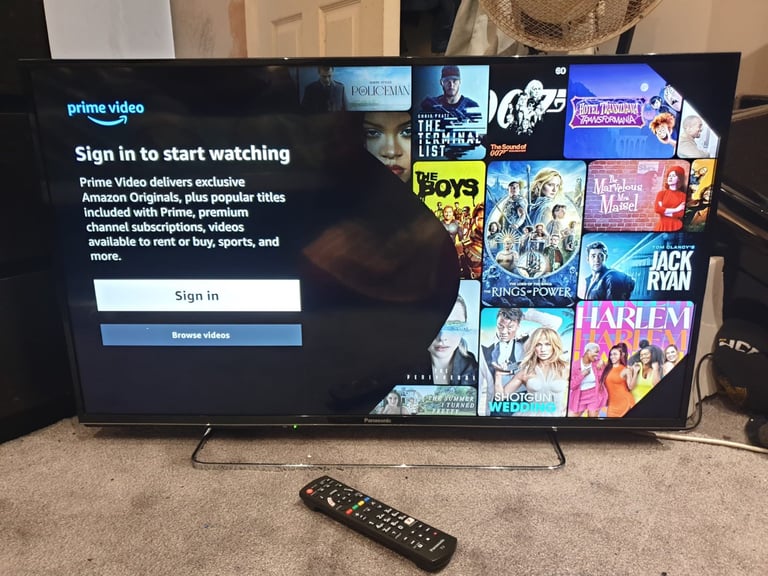 Smart 40inch Panasonic HDR Tv WiFi enabled 
