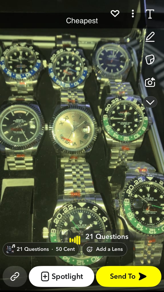 image for Watches dm for info 