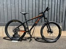 Orange Clockwork Medium Mountain Bike Hardtail Front Suspension