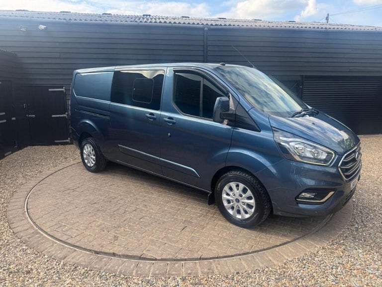 2019 Ford Transit Custom 2.0 300 EcoBlue Limited Crew Van Double Cab 5dr Diesel Auto L2 H1 Euro 6...