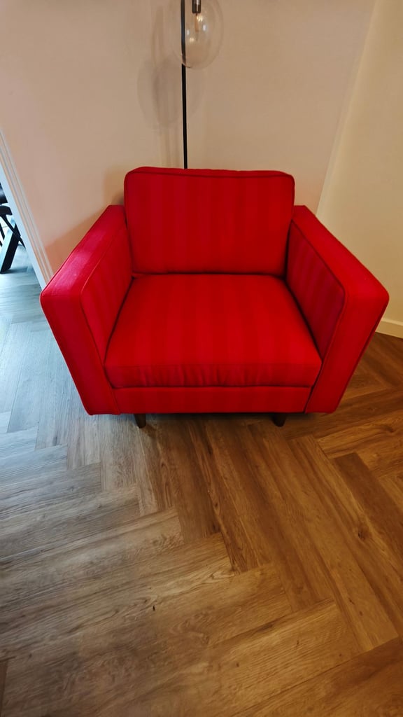 image for Next Red Armchair – Excellent Condition – £180 ONO 🔥