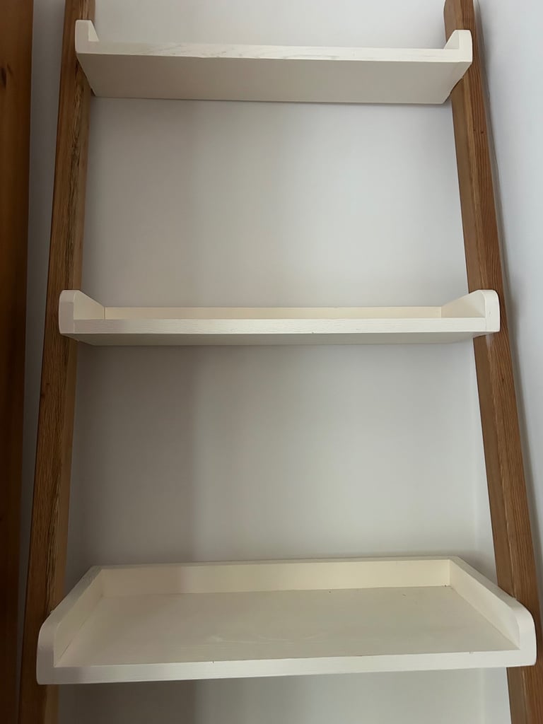 Modern, solid oak bookcase 