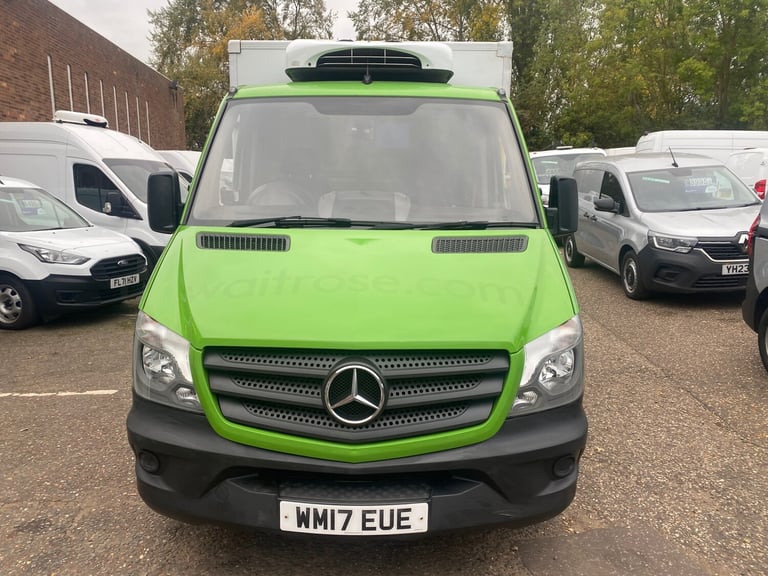 2017 17 Reg Mercedes Sprinter LWB Euro6 Fridge Freezer Box Van No VAT 