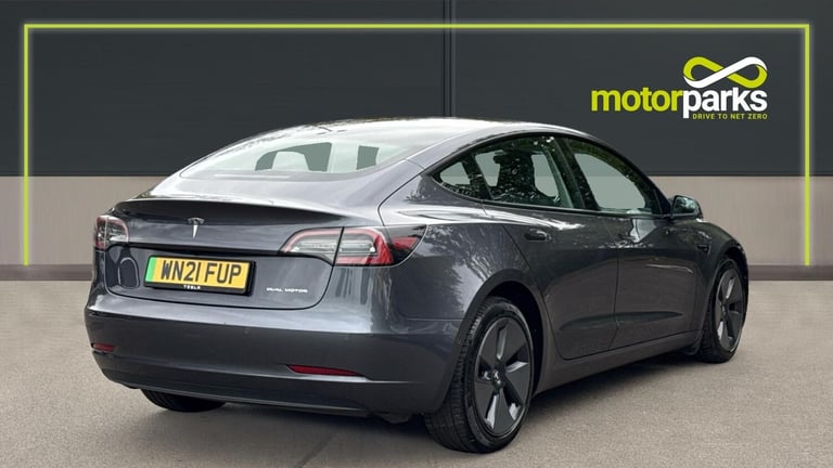 2021 Tesla Model 3 Long Range AWD 4dr Auto (Fixed Glass Roof)(Heated  Electric