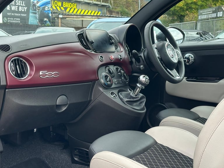 2019 Fiat 500 1.2 Star Euro 6 (s/s) 3dr HATCHBACK Petrol Manual