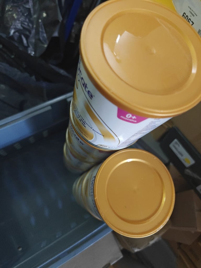 7 X Nutricia Neonate LCP Milk Formula 400g Tin