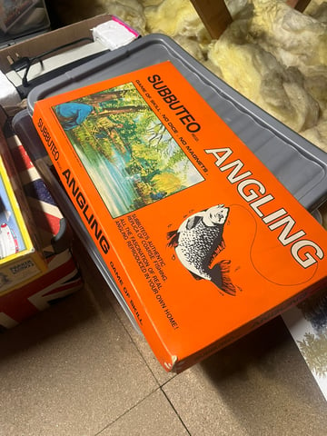 Subbuteo angling game vintage in UNUSED condition, in Hucknall,  Nottinghamshire