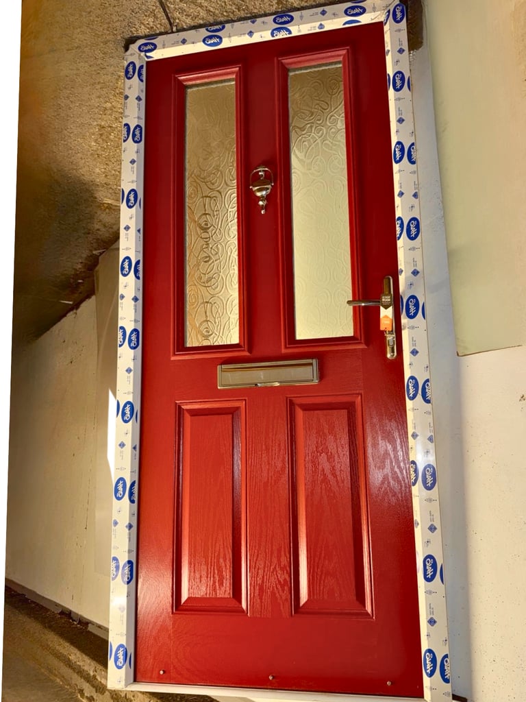 Brand New Red Composite Door (9)