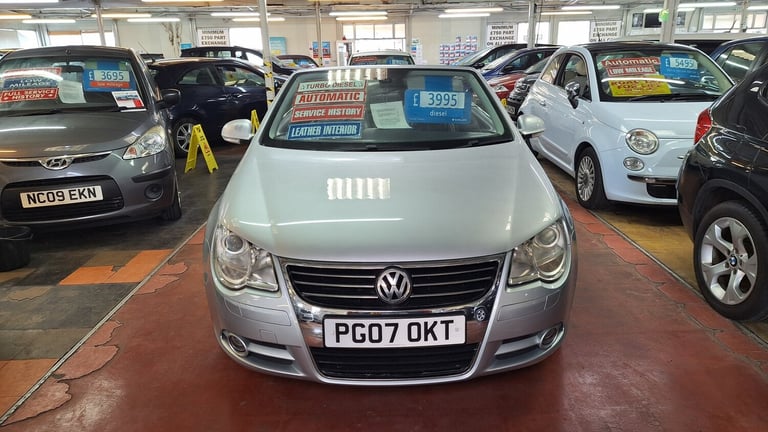 image for 2007 Volkswagen EOS 2.0 TDI Diesel Sport DSG Automatic Convertible From £3,195 + Retail Package C...