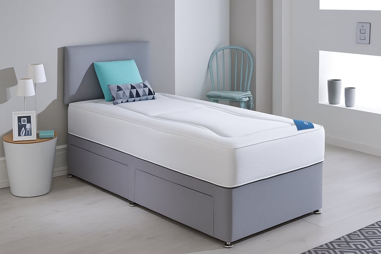 image for Modern Divan Bed Base with Drawer Storage Offering Great Functionality and Appeal