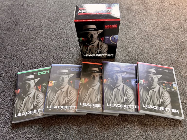 image for David Leadbetter Golf Box Set